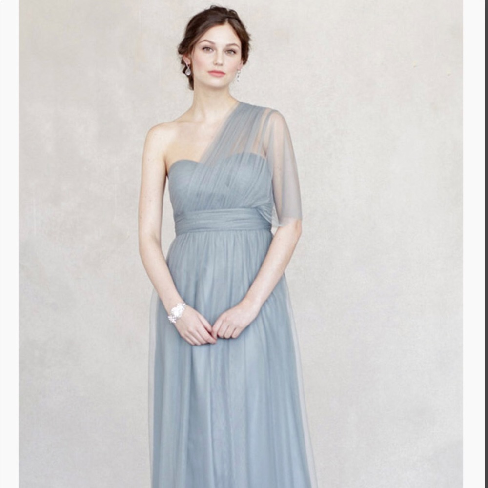 Jenny Yoo Annabelle Dress in Mayan Blue